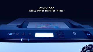 iColor 560 White Toner Transfer Printer