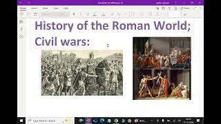 History of the Roman World; Civil wars : - 151. #romanhistory #civilwars #punicwar #juliusceaser