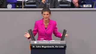 Sahra Wagenknecht, DIE LINKE: Was die Union macht ist nicht christlich, das ist schäbig