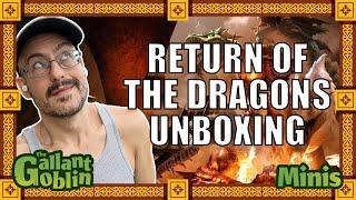 Return of the Dragons Unboxing - Icons of the Realms - D&D Minis - WizKids Games