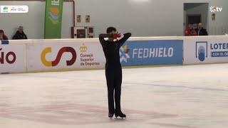 Adrian Jimenez de Baldomero – 2024/2025 Spanish Figure Skating Championships FS