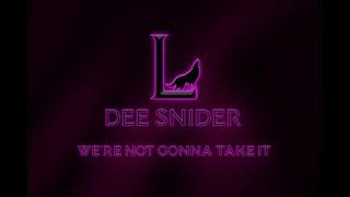 Dee Snider - We're Not Gonna Take It (Metal Ballad Cover)