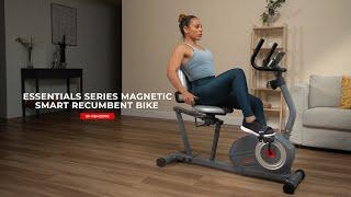 Essential Series Magnetic Smart Recumbent Bike | SF-RB422003