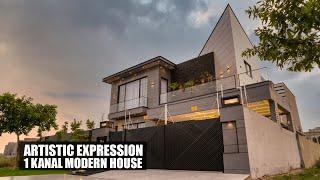 Artistic Expression: Modern 1 Kanal House by Anis & Sons and Diva Homes Sector Y Phase 7 DHA, Lahore