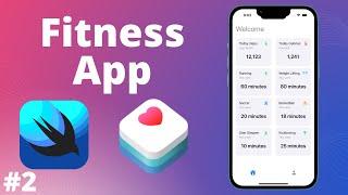 Access User's Workout Data using HealthKit | Fitness App SwiftUI #2