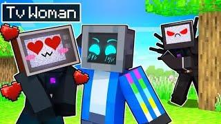 TV Woman has a CRUSH on Me in Minecraft!