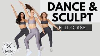 ​​50-Minute Dance Fitness Cardio & Sculpting Workout to burn calories