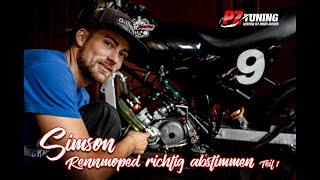 Rennmoped richtig abstimmen Teil 1/ Simson Tuning/ Wassergekühlt Membran