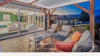 Port Coquitlam PENTHOUSE with Massive ROOFTOP Deck | 401 2460 Kelly Avenue | 4K Tour - Carolyn Pogue