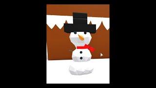 Roblox Adopt Me Christmas Update 2020 Snowman pet #short