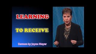  Joyce Meyer  LEARNING TO RECEIVE - September 23, 2020  Joyce Meyer Sermons 2020