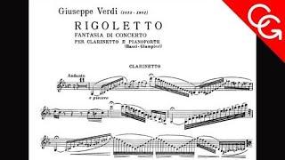 LUIGI BASSI Fantasia da concerto su temi del Rigoletto. Corrado Giuffredi, clarinet