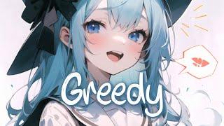 「Nightcore」 greedy - Tate McRae  (Lyrics)