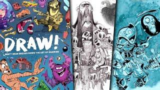 Draw!️ Brett Bean breaks down the art of drawing: 3DTotal art book preview Cartoons & fundamentals