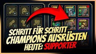 Raid: Shadow Legends | Schritt für Schritt: Champions Ausrüsten | Heute: Supporter