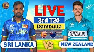 Live: Sri Lanka Vs New Zealand 3rd T20 Match 2024 | SL vs NZ Live Score & Commentray