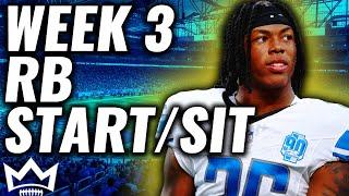 Running Backs You MUST START and SIT in Week 3 (Every Matchup) | 2024 Fantasy Football