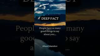 People have so many good things to say about you…. #shorts #subscribe #psychologyfacts