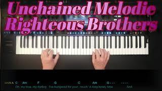 Unchained Melodie - The Righteous Brothers, Cover, eingespielt mit titelbezogenem Style auf Genos.