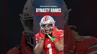 Top 5 ROOKIE Running Backs for Dynasty Leagues! | Fantasy Football #shorts