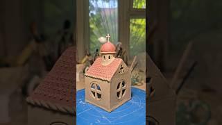 Только слепила  Церквушка-подсвечник перед сушкой  VK, Inst: a.kazanceva.ceramica
