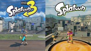 Splatoon 3 VS 1 Flounder Heights Comparison