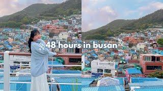 48 HOURS IN BUSAN  gamcheon culture village, fish market, sky capsule