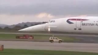 Concorde G BOAC's Retirement to Manchester Airport
