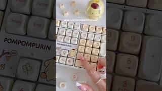 pompompurin keyboard  #keyboard #kawaii #cute #sanrio #pompompurin #shorts