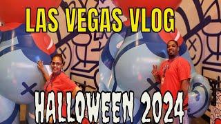 LAS VEGAS VLOG ON HALLOWEEN 2024 #vlog #travel #couple #youtubechannel #2024 #fun #gameplay #love