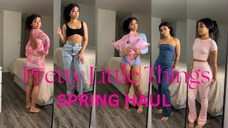 PRETTY LITTLE THINGS SPRING 2024 TRY - ON HAUL