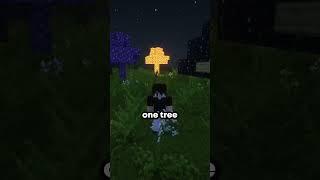 Day 17 of the Minecraft forest experiment #minecraft #youtubeshorts #jjkcommunity #teamtrees #shorts