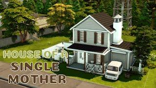 Дом матери одиночки Симс 4  House of a single mother The Sims 4 | Строительство | NO CC |