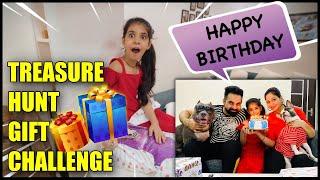 11 Gifts on Guneet's Birthday  Treasure Hunt Gift *CHALLENGE* | Harpreet SDC