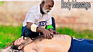 Authentic Desi-Style Oil Massage in Rural Serenity | ASMR Bliss #bodymassage