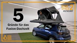 5 Gründe für das  Roof Space 2  Dachzelt