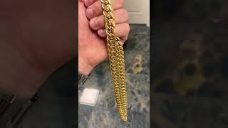 Half pound cubanlink! #shorts #viralvideo #jewelry #viralshorts #short