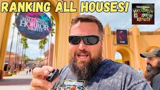 Ranking all 10 Halloween Horror Night Houses 2024 | HHN 33 Universal Studios Florida