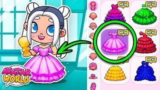 WOW!  NEW DRESSES! NEW SECRETS AND BUGS IN AVATAR WORLD