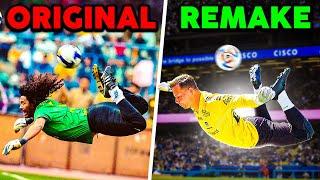 I Recreated These Legendary Goalkeeper Moments