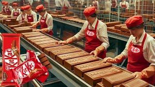 How KitKat Are Made In Factory?  Captain Discovery