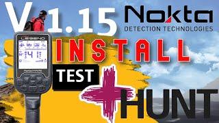 BEAST MODE VERSION 1.15 NOKTA LEGEND - How To Install, Test And Hunt | Nokta Metal Detectors