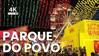  EXPLORE: O MAIOR SÃO JOÃO DO MUNDO 2024 | 4K WALKING TOUR | CAMPINA GRANDE, PB, BRASIL