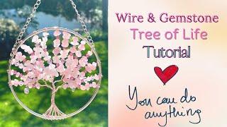 Tree of Life  - #Wire Art, Wire & Gemstones DIY