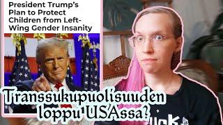 Trump laittaa tuulemaan USAssa! Trumpin suunnitelma transsukupuolisuuden lopettamiseksi