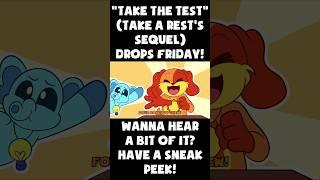 TAKE THE TEST (TAKE A REST 2) Preview - FULL SONG DROPS FRIDAY! #shorts #smilingcritters