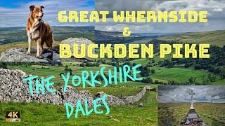 Great Whernside and Buckden Pike from Kettlewell, Wharfedale the Yorkshire Dales.