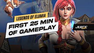 Legends of Elumia - First 25 Min of Gameplay | New MMORPG