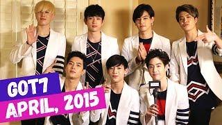 INTERVIEW WITH GOT7! [DRAMAFEVER APRIL, 2015]