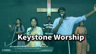 Telugu christian Songs,Keystone church LIVE worship - Ps.Joel Sam & Hana Joel